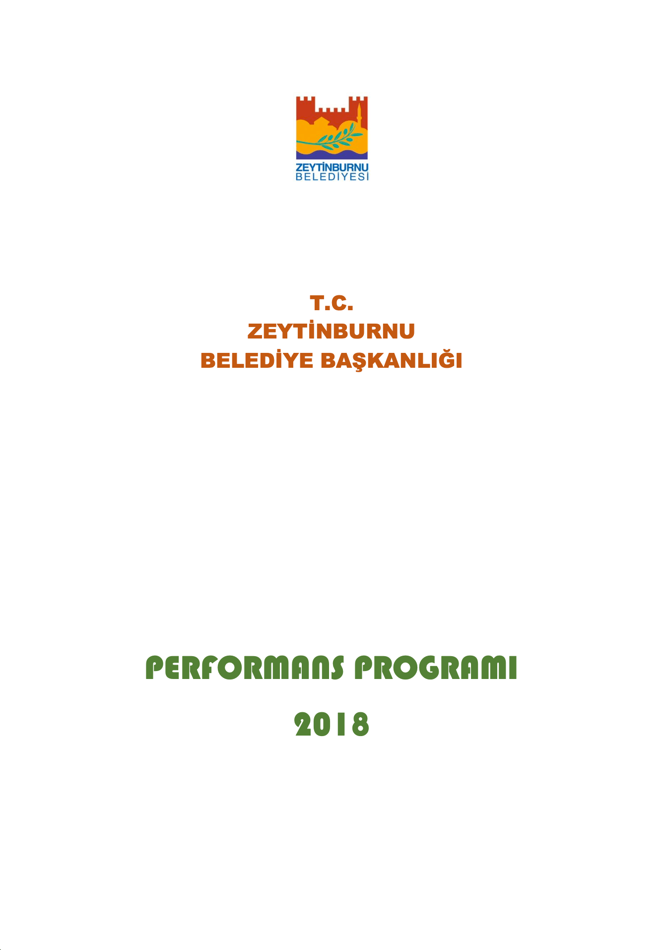 2018 Performans Programı