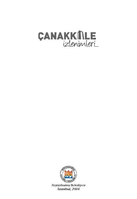 Çanakkale İzlenimleri